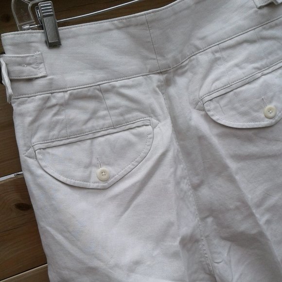 Banana Republic Heritage Explorer Linen Cotton Wide Leg Pant - Picture 7 of 9